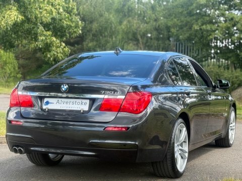 BMW 7 Series 730D Se Blue #14