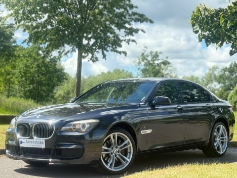 BMW 7 Series 730D Se Blue #8