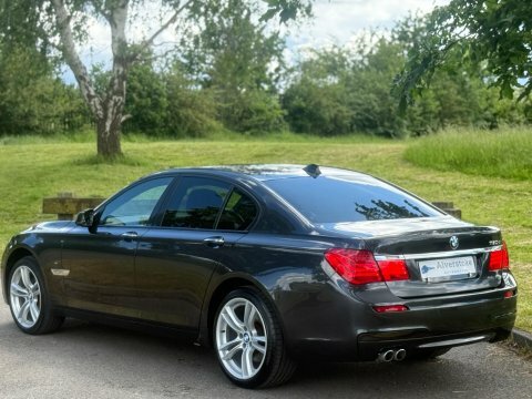 BMW 7 Series 730D Se Blue #11