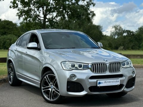 BMW X4 3.0 30D M Silver
