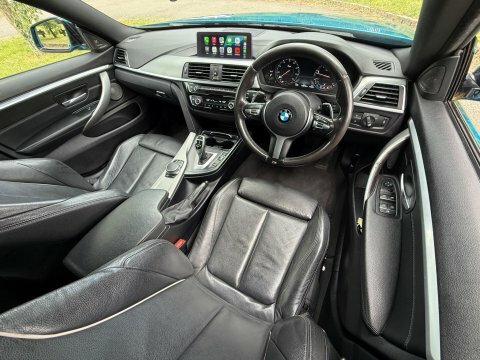 BMW 4 Series 3.0 435D M Blue #4