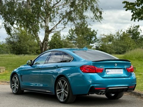 BMW 4 Series 3.0 435D M Blue #3