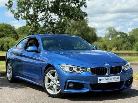 BMW 4 Series 2.0 420D M Blue