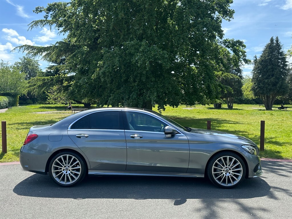 Mercedes-Benz C Class D Amg Line Premium FT66BBF Grey #3