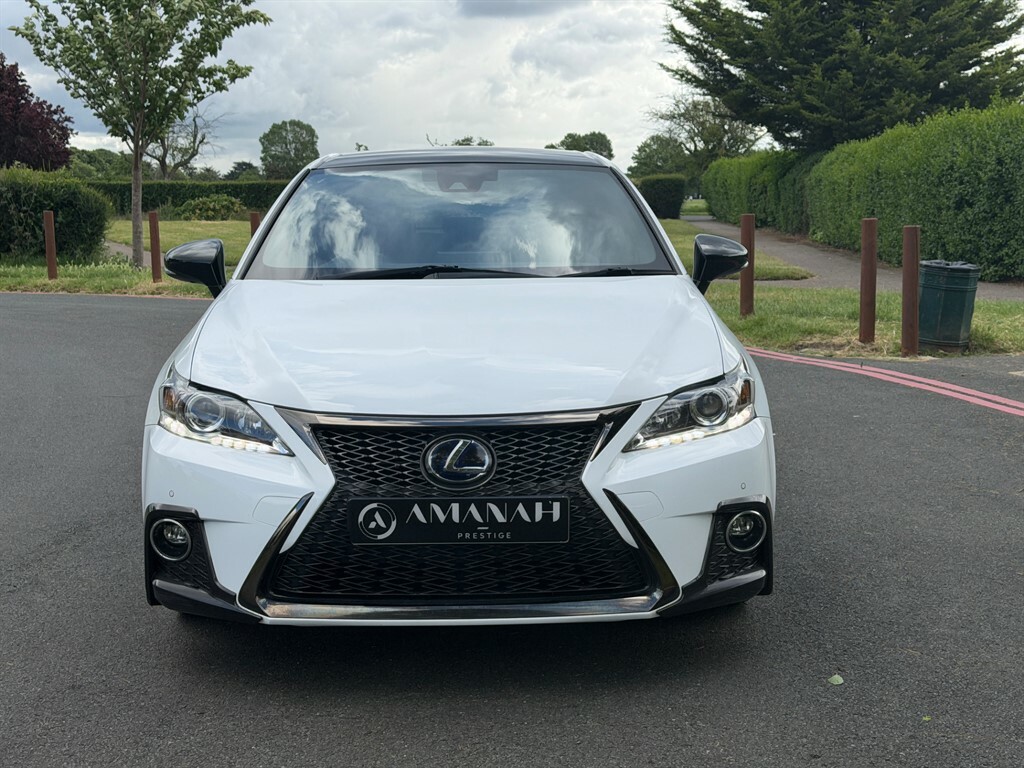 Lexus CT Ct200h F Sport White #3