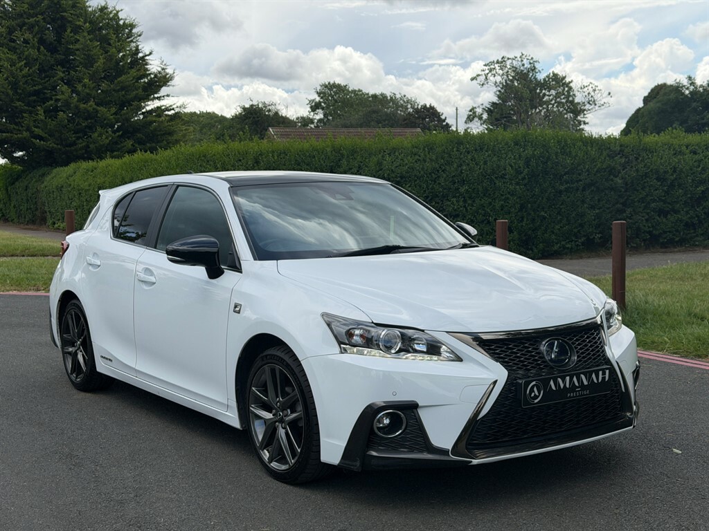 Lexus CT Ct200h F Sport White #2