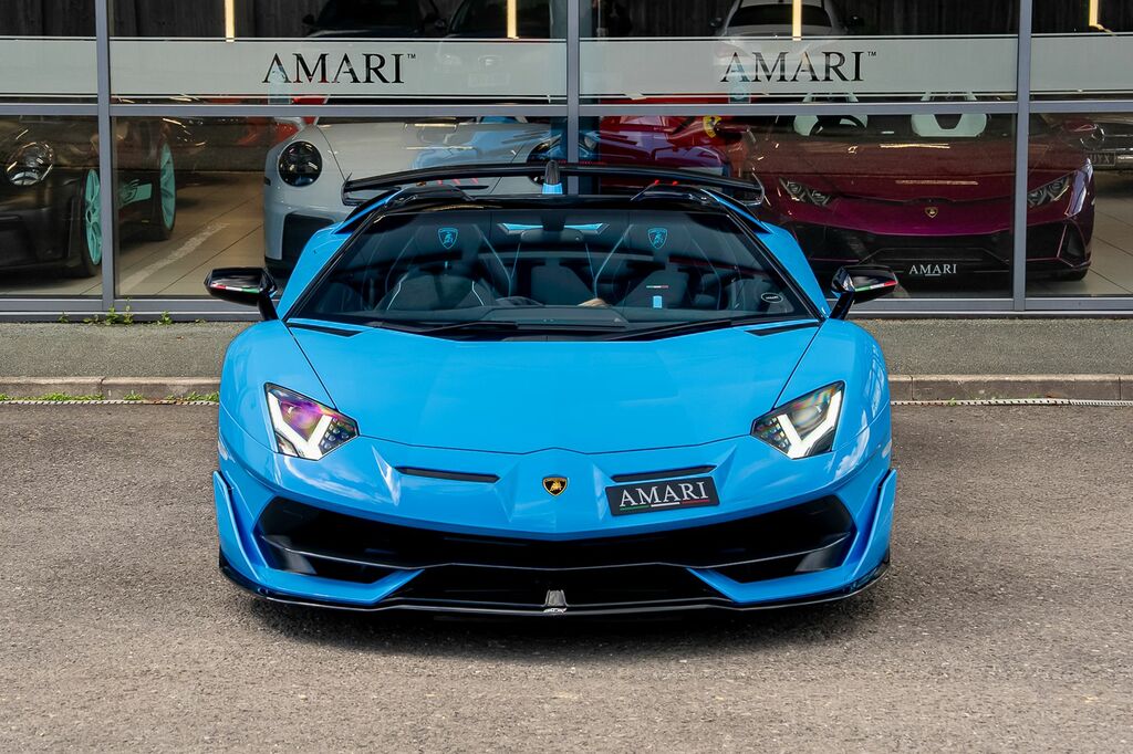 Lamborghini Aventador Svj Roadster Lp 770-4 Blue #4