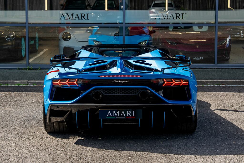 Lamborghini Aventador Svj Roadster Lp 770-4 Blue #5