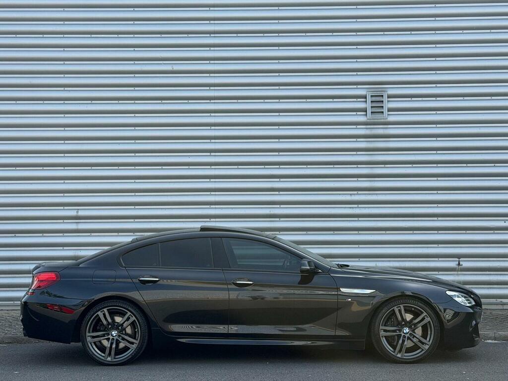 BMW 6 Series Gran Coupe Saloon 3.0 640D M Sport Euro 6 Ss 201 CP18UAF Black #5