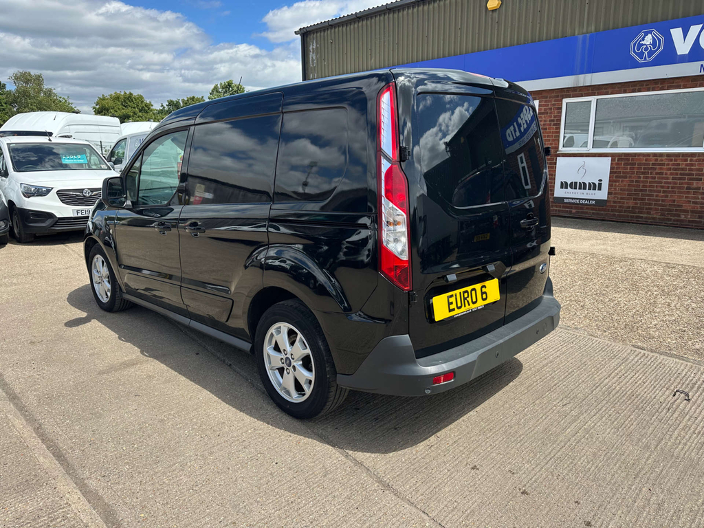 Ford Transit Connect 200 Limited Panel Van L1 H1 BK17KME Black #6