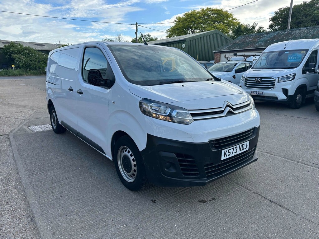 Citroen Dispatch Bluehdi 1000 Enterprise Edition M Panel Van White #2