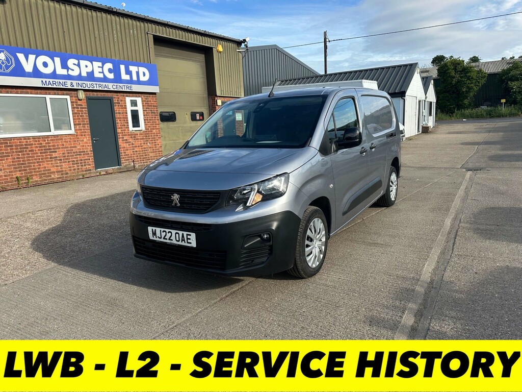 Peugeot Partner Bluehdi 950 Professional Premium Long Panel Van Di Grey