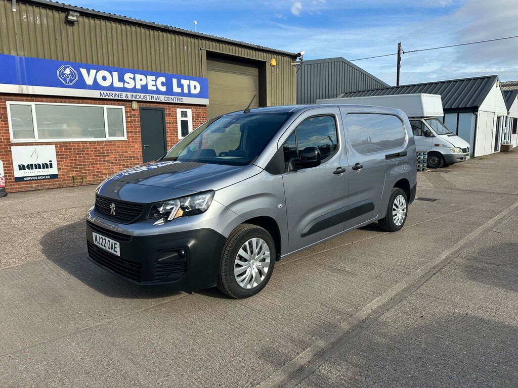 Peugeot Partner Bluehdi 950 Professional Premium Long Panel Van Di Grey #3