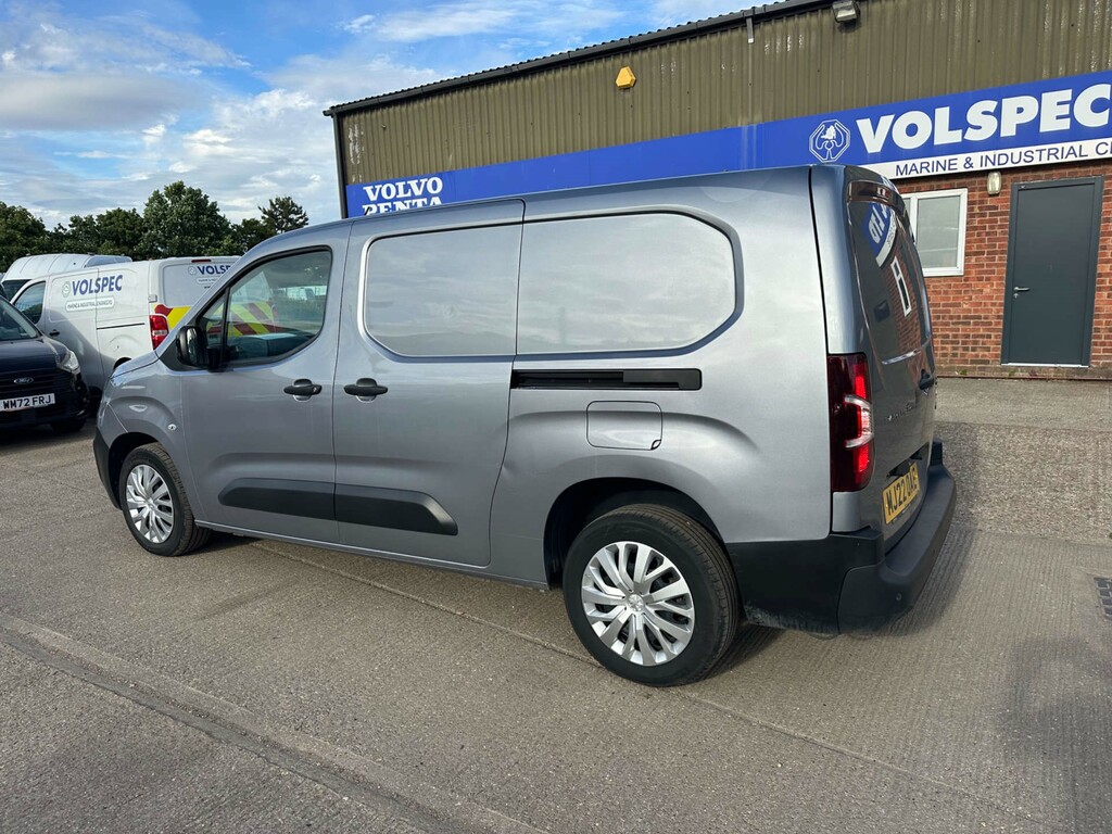 Peugeot Partner Bluehdi 950 Professional Premium Long Panel Van Di Grey #5