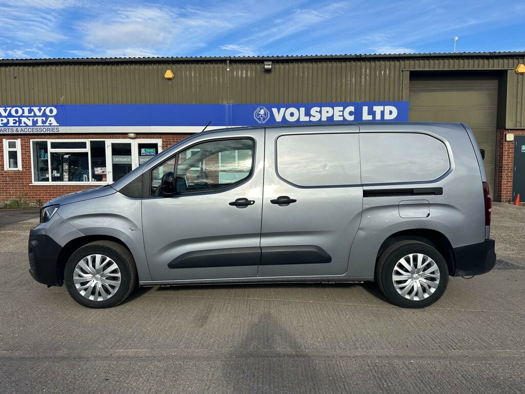 Peugeot Partner Bluehdi 950 Professional Premium Long Panel Van Di Grey #4