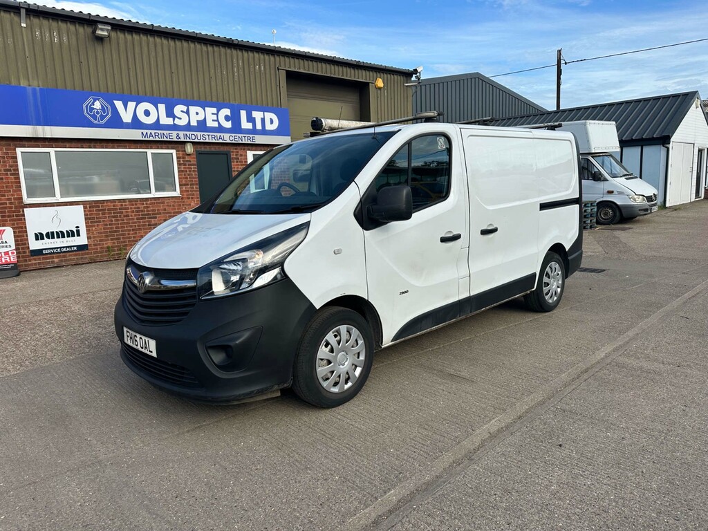 Vauxhall Vivaro 2900 Ecoflex Panel Van L1 H1 Euro 5 White #3