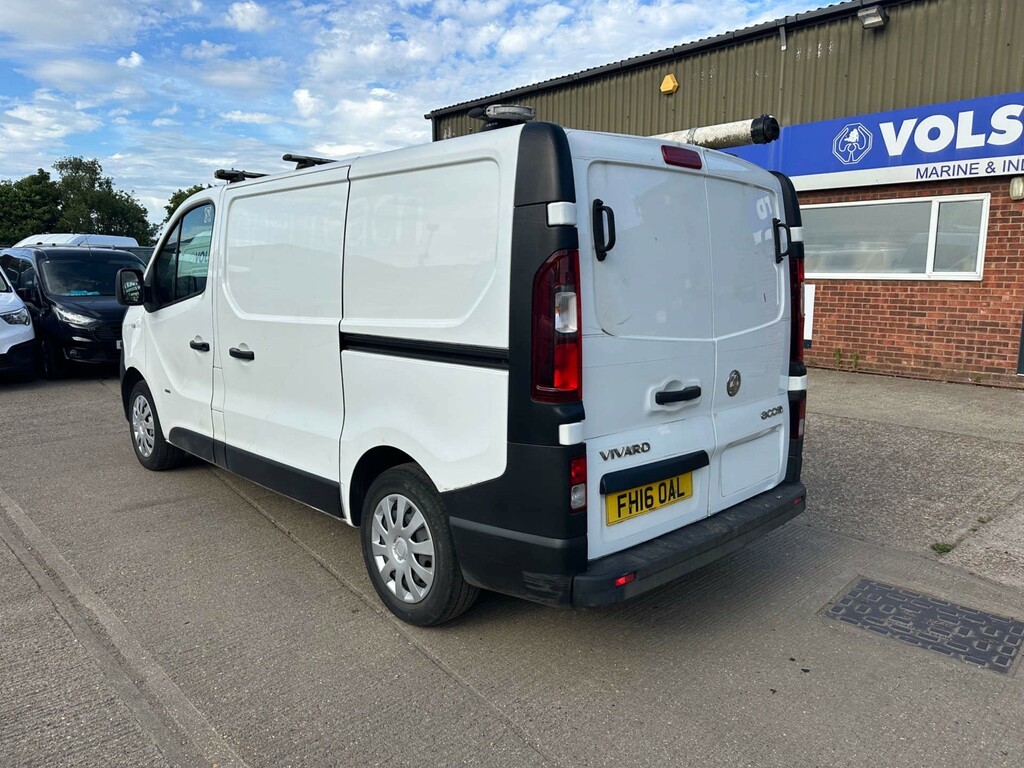 Vauxhall Vivaro 2900 Ecoflex Panel Van L1 H1 Euro 5 White #6