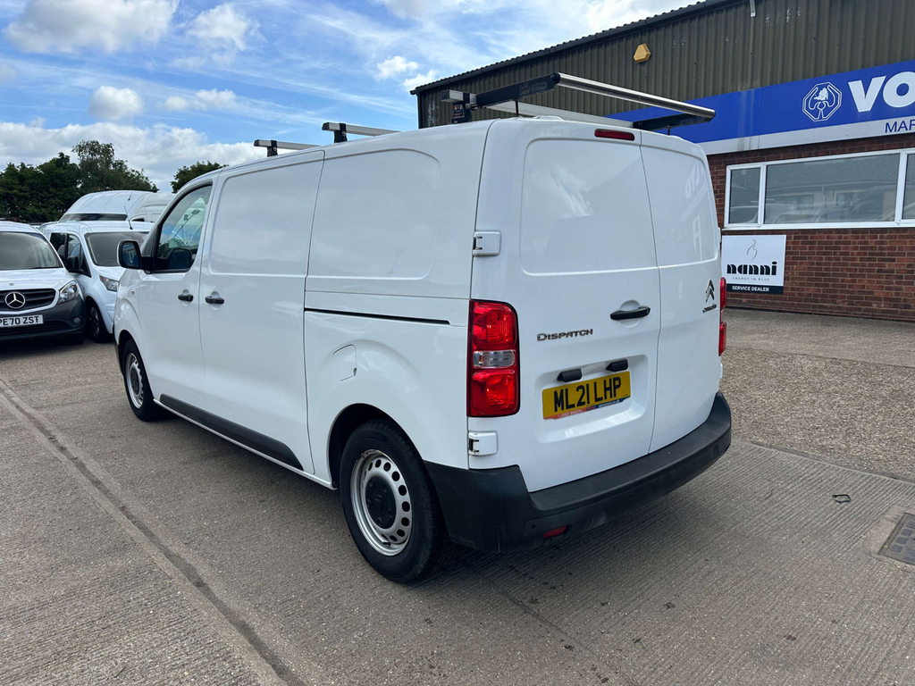 Citroen Dispatch Bluehdi 1000 Enterprise M Panel Van White #6