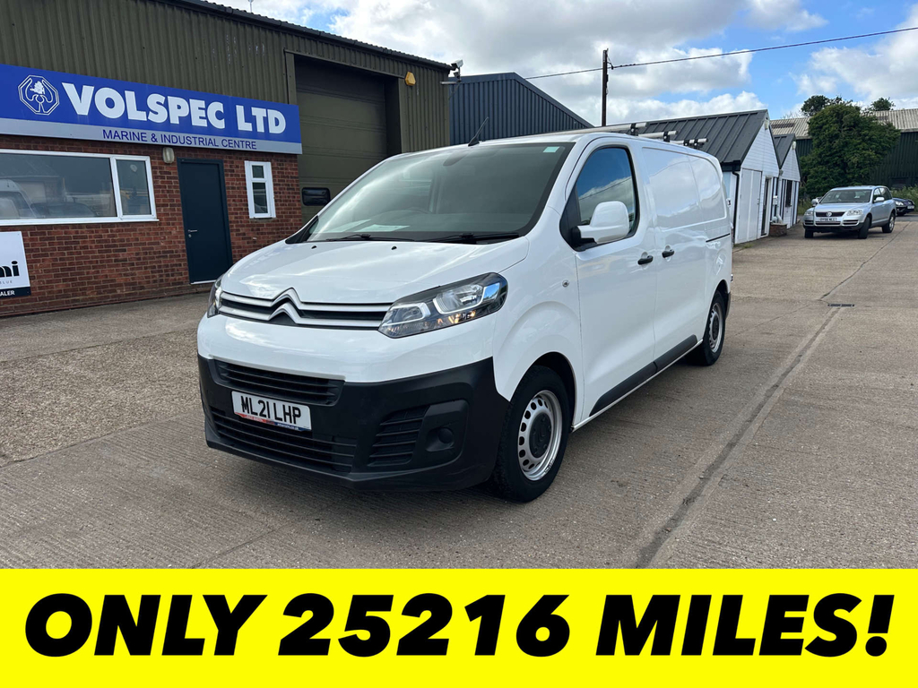 Citroen Dispatch Bluehdi 1000 Enterprise M Panel Van White