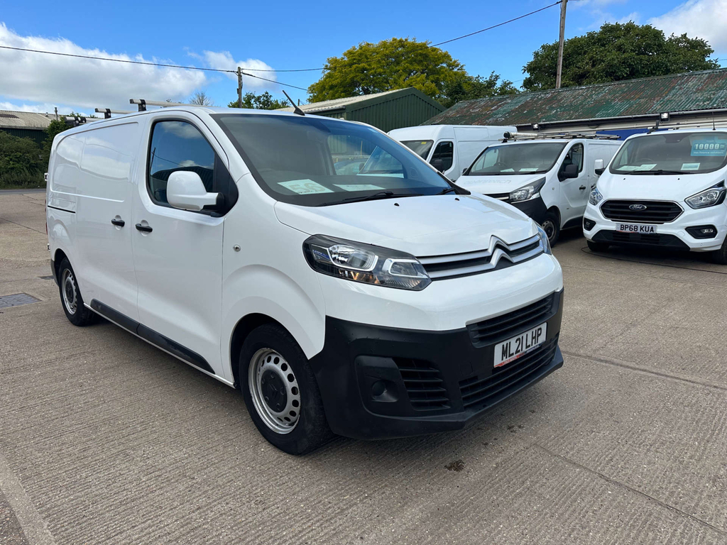 Citroen Dispatch Bluehdi 1000 Enterprise M Panel Van White #2