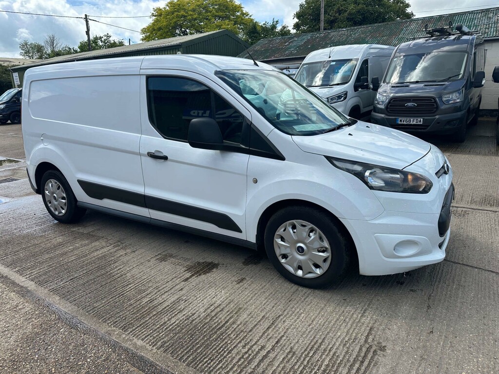 Ford Transit Connect Mpv White #9