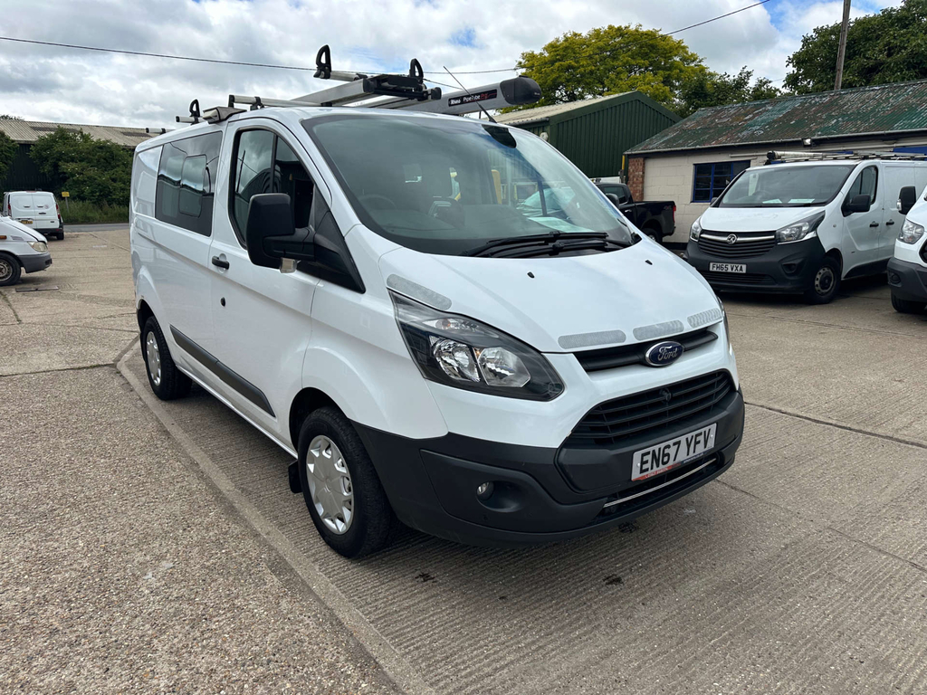 Ford Transit Custom 310 Panel Van L2 H1 EN67YFV White #2