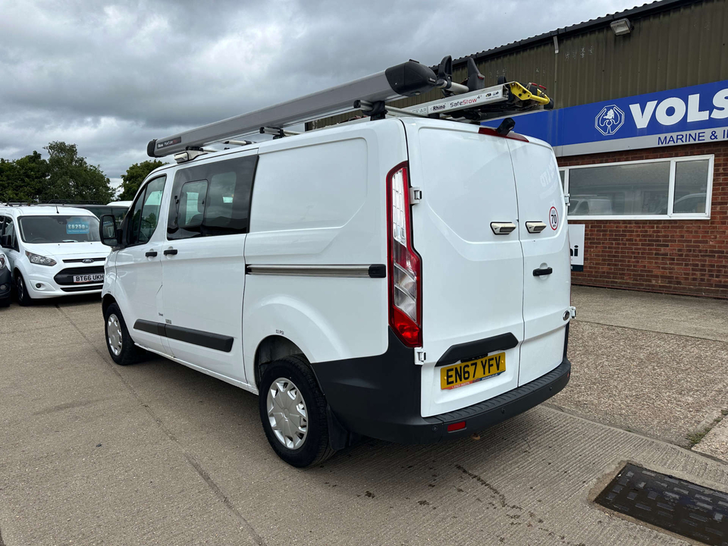 Ford Transit Custom 310 Panel Van L2 H1 EN67YFV White #6