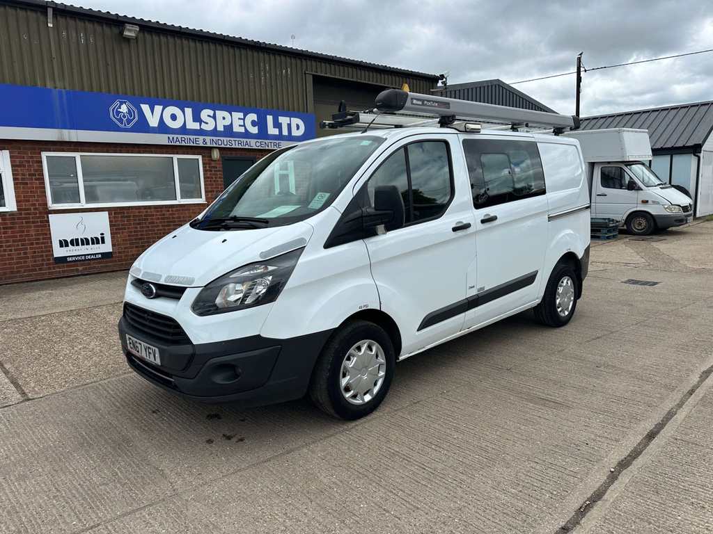 Ford Transit Custom 310 Panel Van L2 H1 EN67YFV White #3