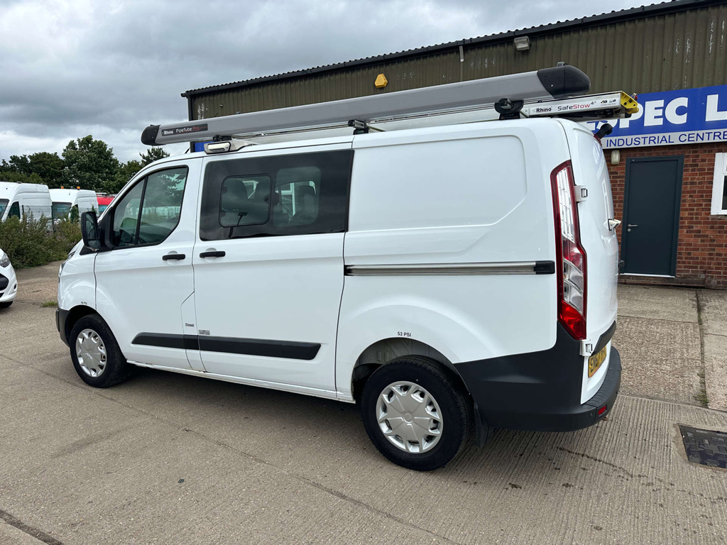 Ford Transit Custom 310 Panel Van L2 H1 EN67YFV White #5
