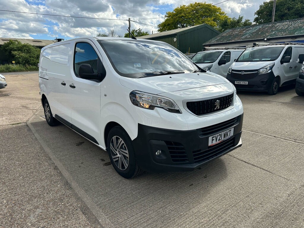 Peugeot Expert Bluehdi 1400 Professional Standard Panel Van Diese White #2