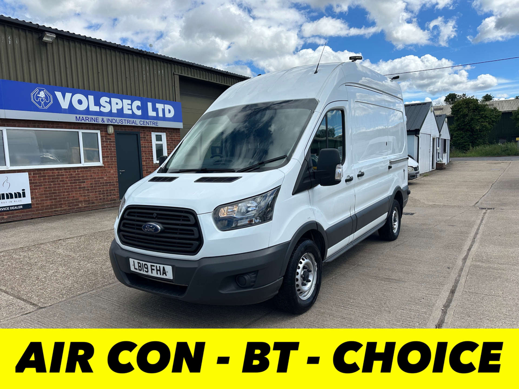 Ford Transit Custom 350 Ecoblue Panel Van Fwd L2 H3 Euro White