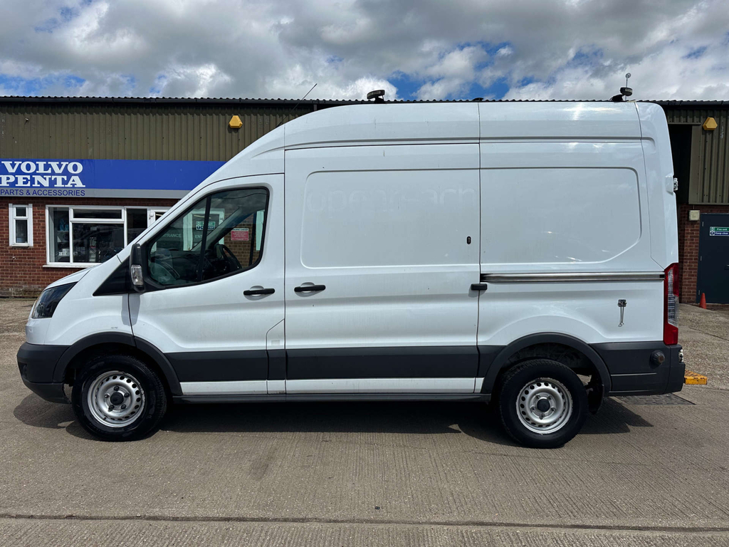 Ford Transit Custom 350 Ecoblue Panel Van Fwd L2 H3 Euro LB19FHA White #4