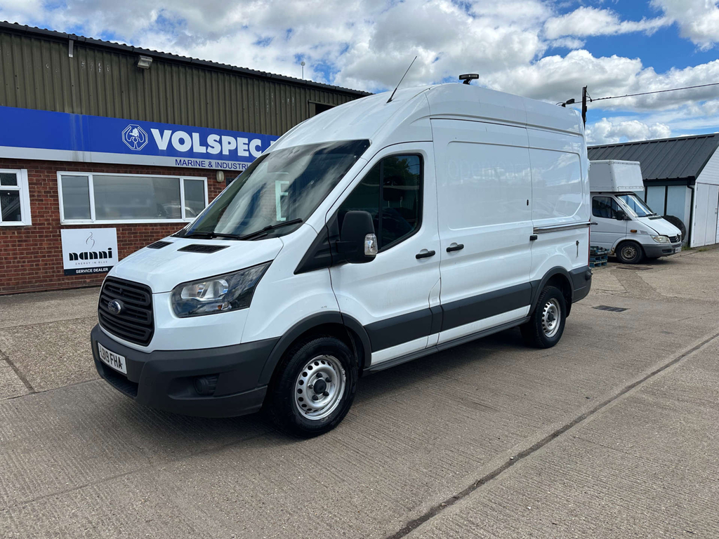Ford Transit Custom 350 Ecoblue Panel Van Fwd L2 H3 Euro LB19FHA White #3