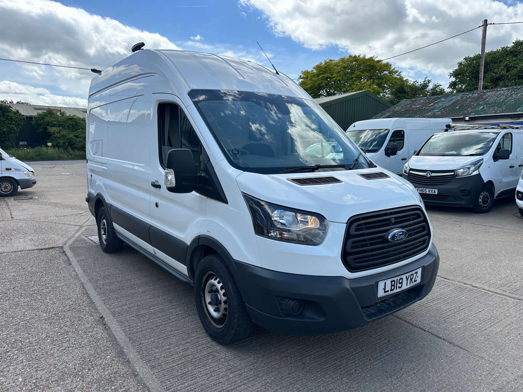Ford Transit Custom 350 Ecoblue Panel Van Fwd L2 H3 Euro LB19YRZ White #2