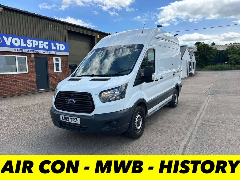 Ford Transit Custom 350 Ecoblue Panel Van Fwd L2 H3 Euro White