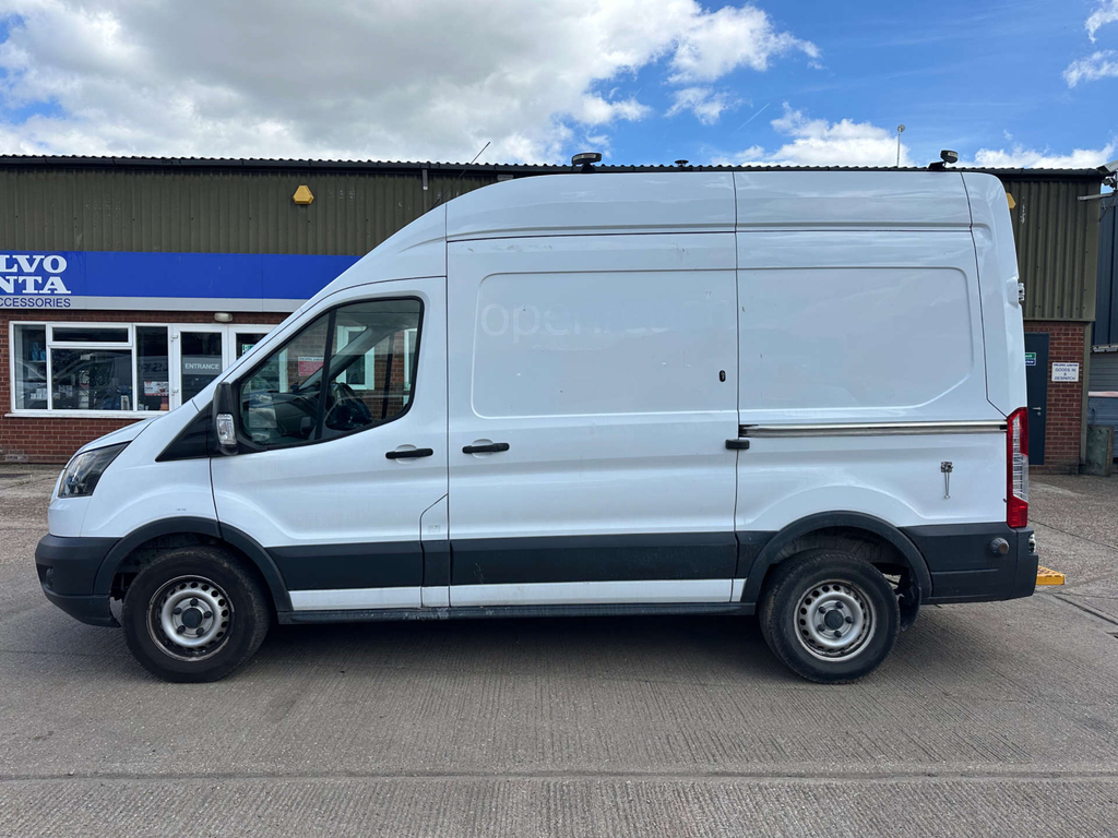 Ford Transit Custom 350 Ecoblue Panel Van Fwd L2 H3 Euro LB19YRZ White #4