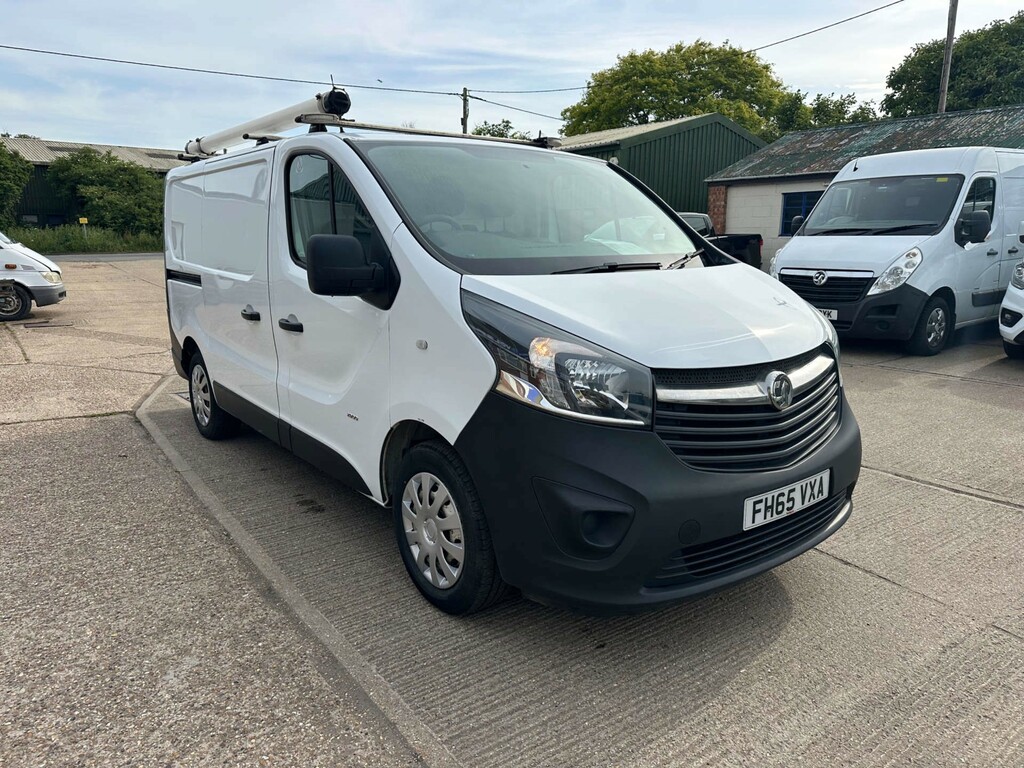 Vauxhall Vivaro 2900 Ecoflex Panel Van L1 H1 Euro 5 White #2