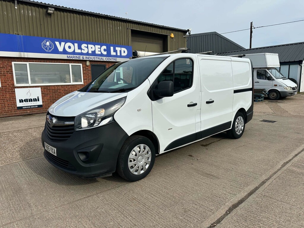 Vauxhall Vivaro 2900 Ecoflex Panel Van L1 H1 Euro 5 White #3