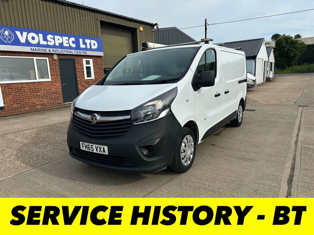 Vauxhall Vivaro 2900 Ecoflex Panel Van L1 H1 Euro 5 White