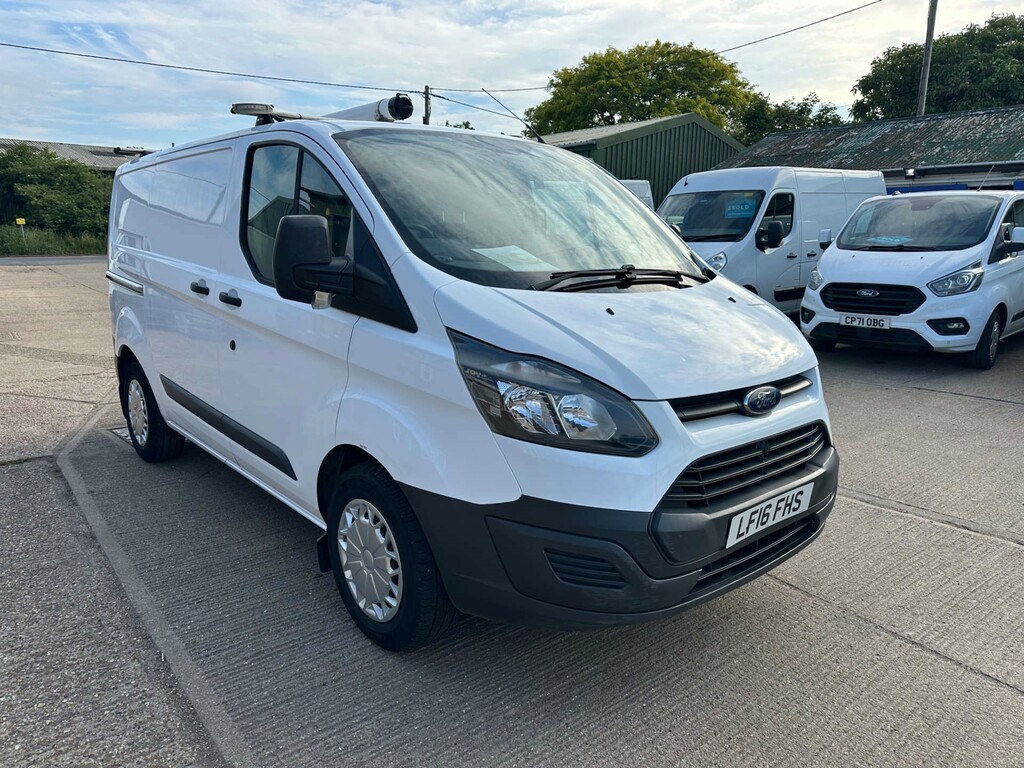 Ford Transit Custom 2.0 Tdci 105Ps Short Wheelbase L1h2 High Roof Van White #12