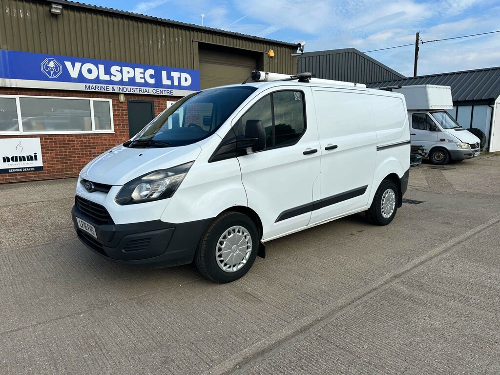 Ford Transit Custom 2.0 Tdci 105Ps Short Wheelbase L1h2 High Roof Van White #3