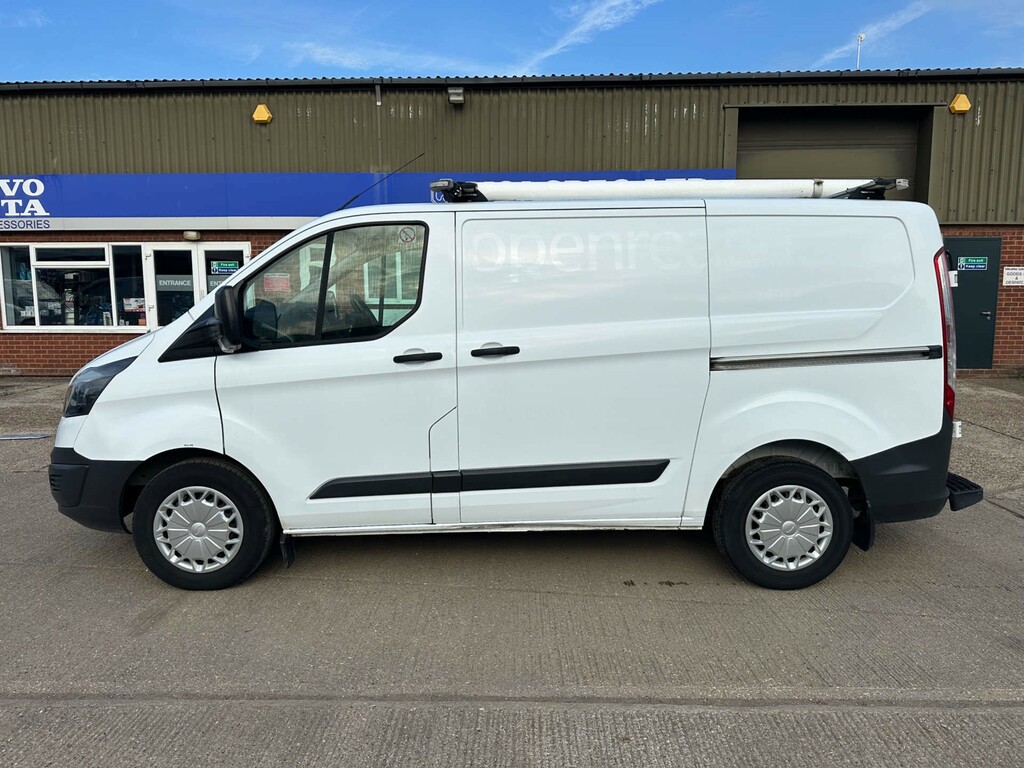 Ford Transit Custom 2.0 Tdci 105Ps Short Wheelbase L1h2 High Roof Van White #4