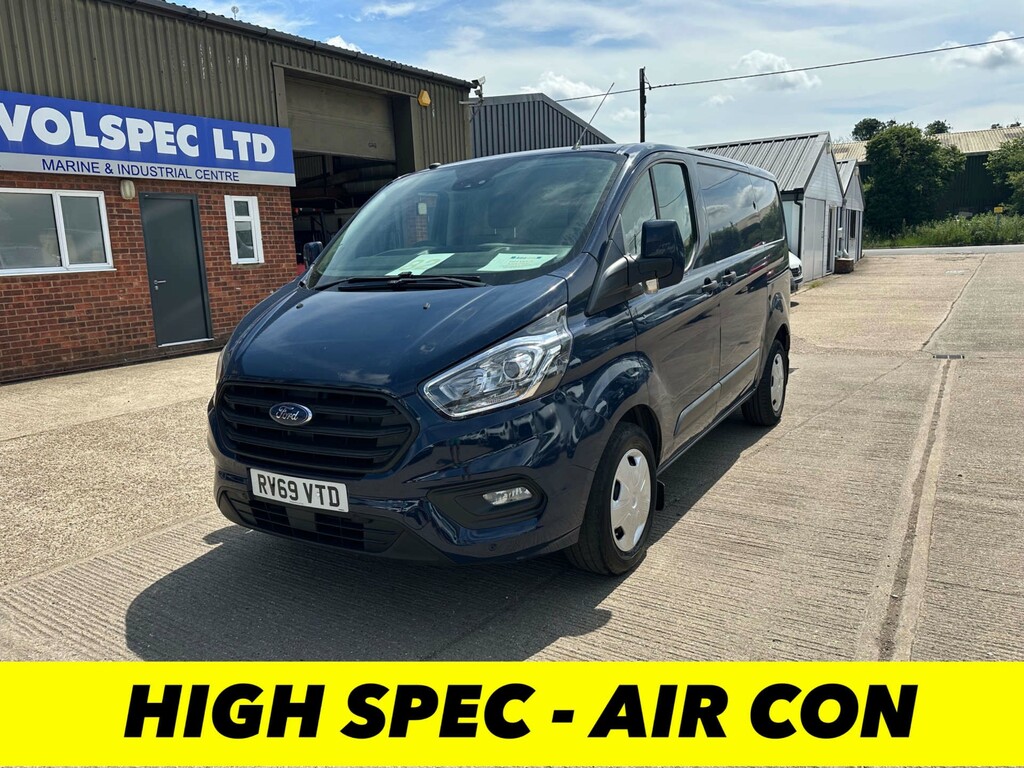 Ford Transit Custom 320 Ecoblue Trend Panel Van L1 H1 Eu Blue