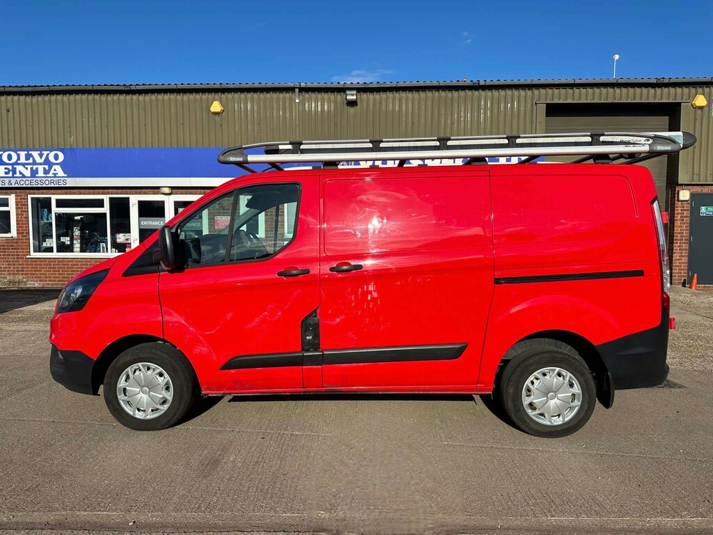 Ford Transit Custom 280 Ecoblue Leader Panel Van L1 H1 E MT20OKU Red #4