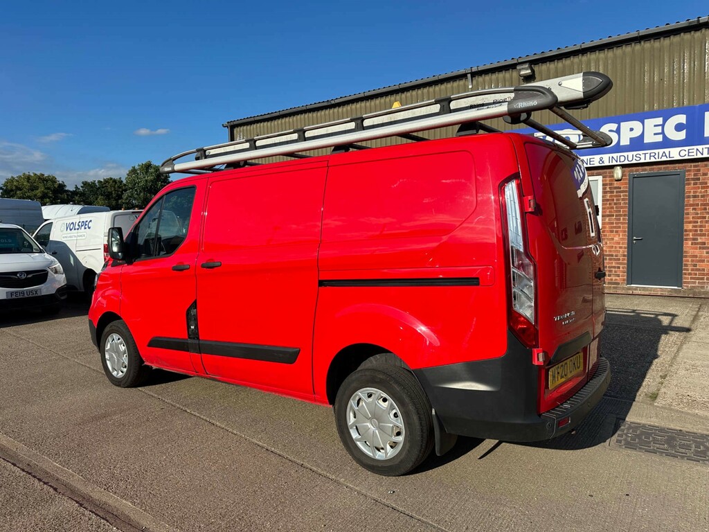 Ford Transit Custom 280 Ecoblue Leader Panel Van L1 H1 E MT20OKU Red #5