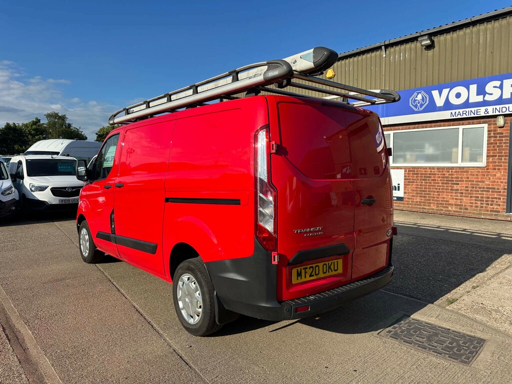 Ford Transit Custom 280 Ecoblue Leader Panel Van L1 H1 E MT20OKU Red #6