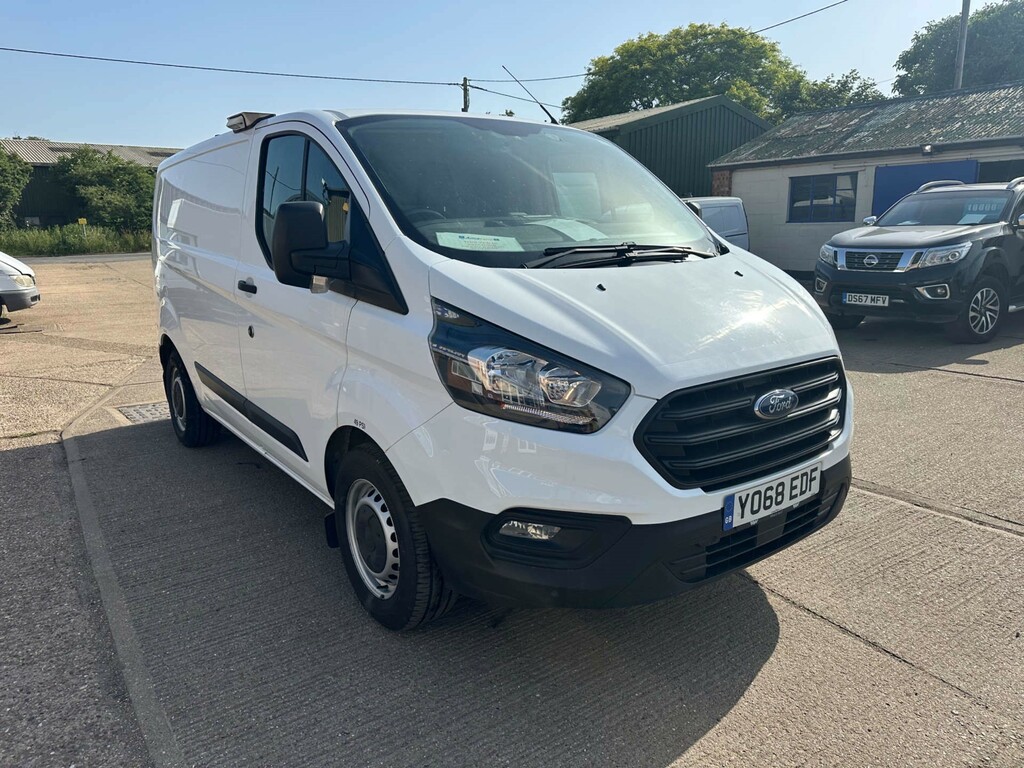 Ford Transit Custom 320 Ecoblue Panel Van L1 H1 Euro 6 White #2
