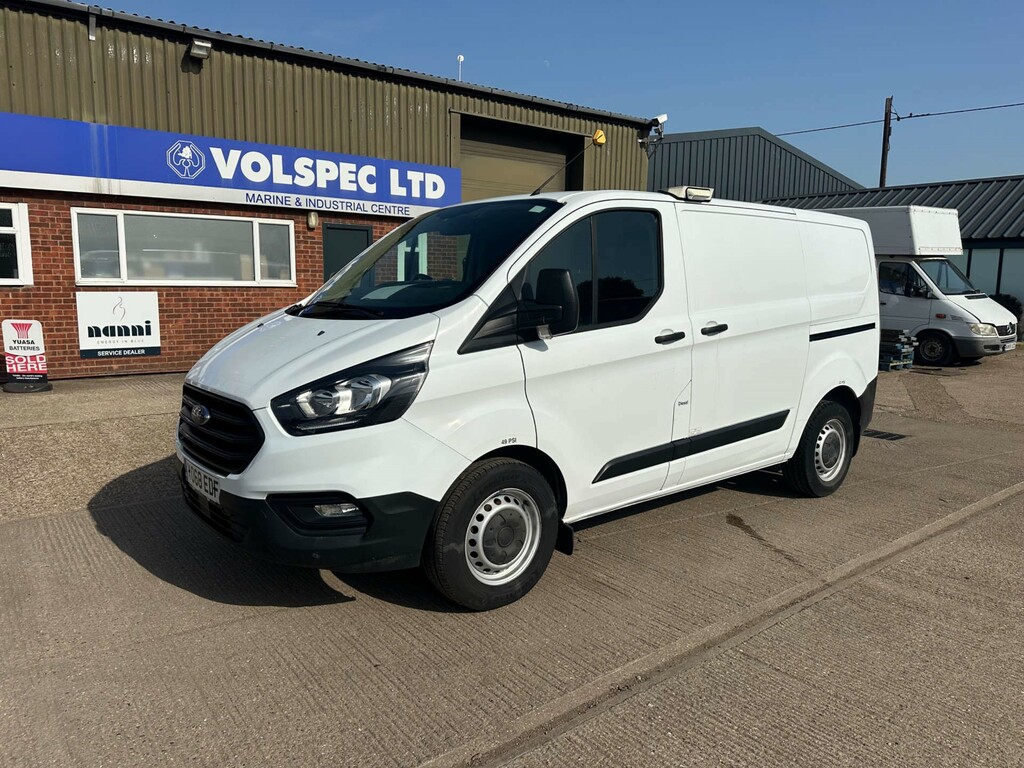 Ford Transit Custom 320 Ecoblue Panel Van L1 H1 Euro 6 White #3