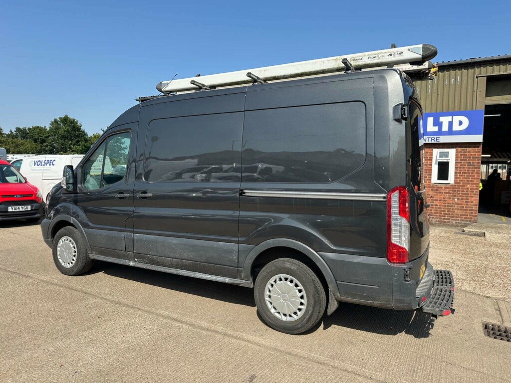 Ford Transit Custom 350 Ecoblue Panel Van Fwd L2 H2 Euro WV68FDA Grey #4