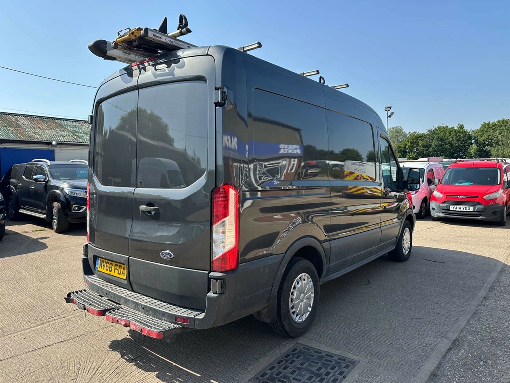 Ford Transit Custom 350 Ecoblue Panel Van Fwd L2 H2 Euro WV68FDA Grey #6